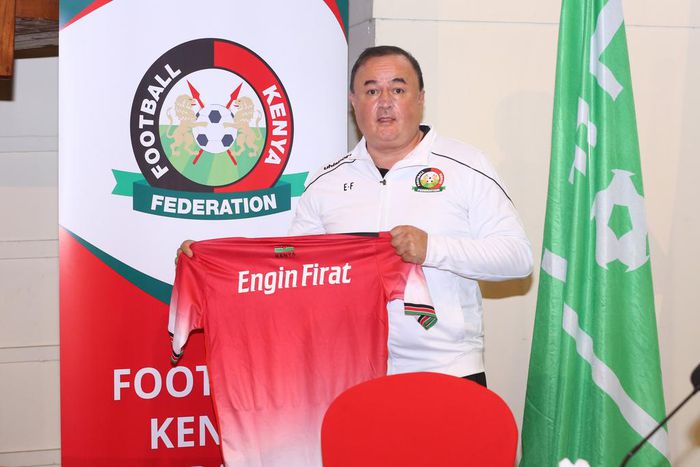 Newly appointed Harambee Stars coach, Engin Firat