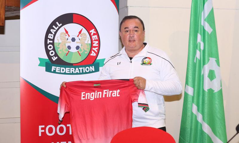Newly appointed Harambee Stars coach, Engin Firat