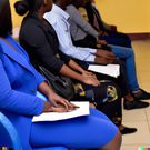 Photos of job candidates in line for job interviews Source: AI-Generated (DALL.E)