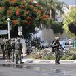 Israeli security forces patrol streets of Sderot, Israel, on October 11, 2023. Mostafa Alkharouf/Anadolu via Getty Images