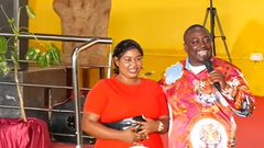 Pastor Kanyari excited after meeting beautiful lady from his TikTok lives in church