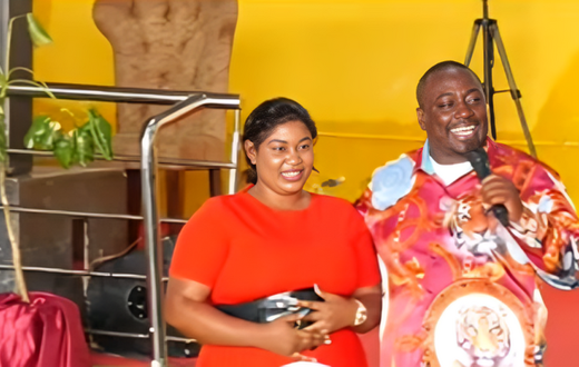 Pastor Kanyari excited after meeting beautiful lady from his TikTok lives in church