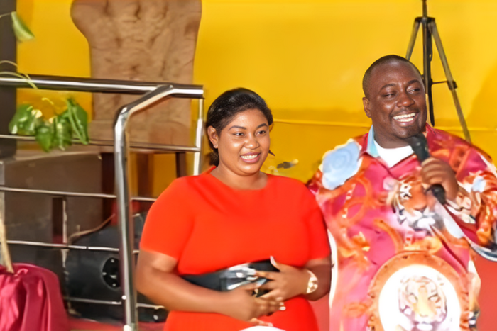 Pastor Kanyari excited after meeting beautiful lady from his TikTok lives in church