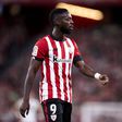 Inaki Williams playing for Athletic Bilbao in La Liga