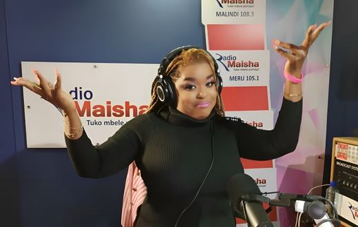 Radio Maisha presenter Mwende Macharia