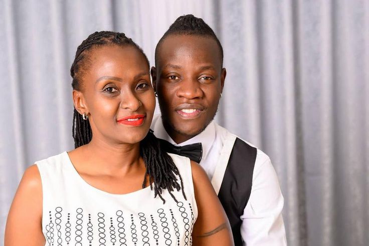 Guardian Angel with his wife Esther Musila