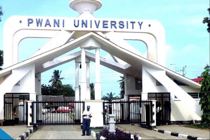 Pwani University gate