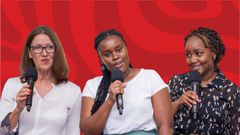 Kilifi First Lady Susane Mungaro, Nairobi First Lady Beatrice Sakaja and Makueni First Lady Anita Mutula