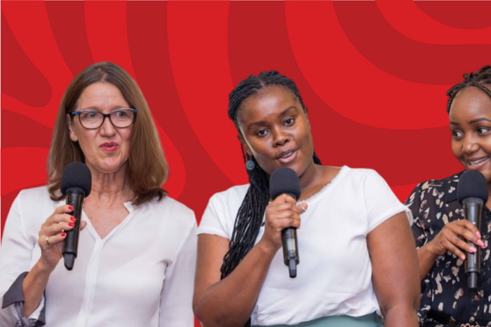 Kilifi First Lady Susane Mungaro, Nairobi First Lady Beatrice Sakaja and Makueni First Lady Anita Mutula