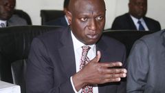 Energy Cabinet Secretary Charles Keter