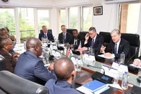 DPP Renson Ingonga, hosted a delegation led by the Federal Bureau of Investigation (FBI) Director Christopher Wray