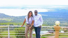 Johnson Sakaja hangs out with American singer and chef Kelis