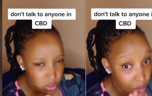 A screenshot Nairobi lady who was drugged and robbed in Nairobi CBD