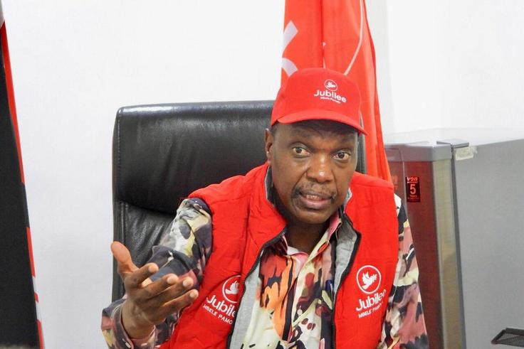 Jubilee Party Secretary General Jeremiah Kioni. PHOTO/TWITTER