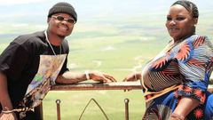 Harmonize and his mother