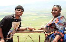 Harmonize and his mother