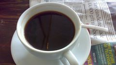 He drank coffee around lunchtime and reportedly insisted that coffee at Disneyland cost only a dime.