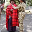 Ruto’s mother, Mama Sarah Cheruiyot bonds with family in tour of Nairobi National Park