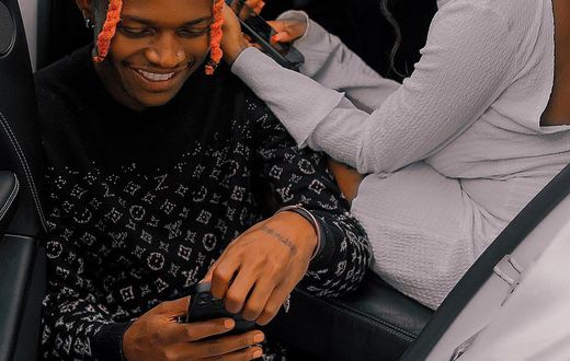 Kenyan singer Mr Seed and Content Creator Georgina Njenga