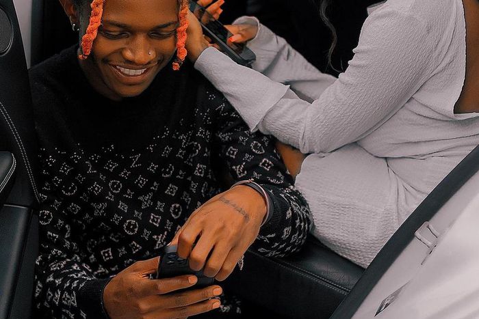 Kenyan singer Mr Seed and Content Creator Georgina Njenga