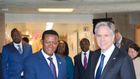 Foreign Affairs CS Alfred Mutua held a bilateral meeting with US Secretary of State Anthony Blinken at the State Department in Washington DC on April 25, 2023