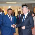 Foreign Affairs CS Alfred Mutua held a bilateral meeting with US Secretary of State Anthony Blinken at the State Department in Washington DC on April 25, 2023