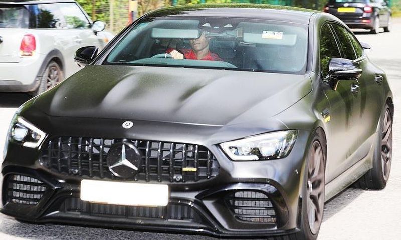 Marcus Rashford driving [Photo: Sports Radio Brila FM]