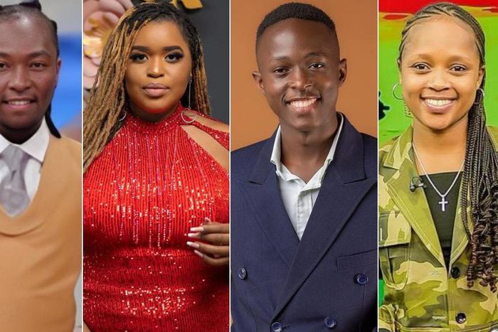 From left: Shatta Bway, Mwende Macharia, MC Gogo & Shix Kapienga