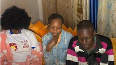 Manzi Wa Kibera, her step-son and step-granddaughter