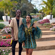 Juliani and his wife Lilian Ng'ang'a