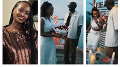 Diana Kyaremera hosted Bien and Chiki for a memorable Valentine's experience