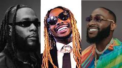 Burna, Davido and Asake