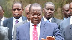 Former Interior CS Fred Matiang'i