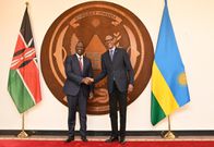 President William Ruto and his Rwandan counterpart Paul Kagame on April 4, 2023