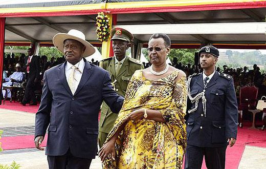 President Museveni and First Lady Janet Museveni