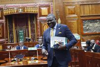 Mbeere North MP Geoffrey Kariuki Ruku at the National Assembly on May 24, 2023