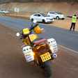 Road Safety Volunteers rider Nyaga