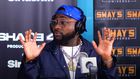 Davido speaks during an interview on Sway in the Morning by U.S.-based radio station Shade 45,
