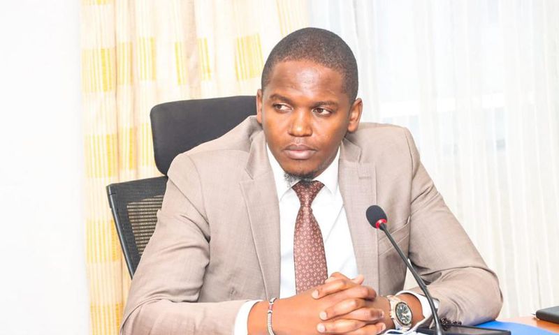 Senator Allan Chesang during a meeting