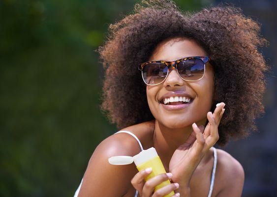Make sure to apply a broad-spectrum sunscreen with a high SPF before heading outdoors.