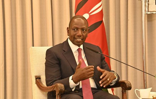 President William Ruto met the President of Israel Isaac Herzog at his Residence in Jerusalem on May 9, 2023