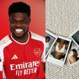 Thomas Partey and girlfriend Janine Jackson are expecting a baby