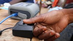 A finger print scanner