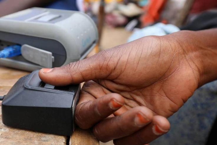 A finger print scanner