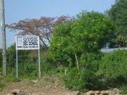 Otok Secondary School sign post