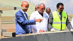 DCI boss Amin Mohamed joined detectives at the house of mugithi musician DJ Fatxo in  on Wednesday, March 29, 2023