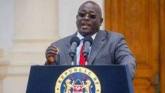 Outgoing Kenya Higher Commissioner to the U.K Manoah Esipisu