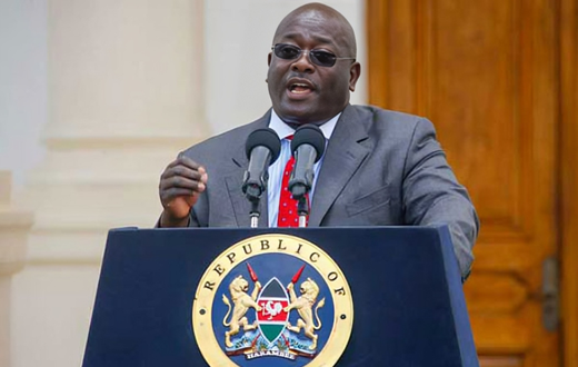 Outgoing Kenya Higher Commissioner to the U.K Manoah Esipisu