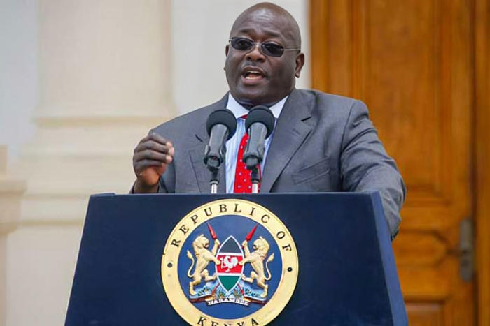 Outgoing Kenya Higher Commissioner to the U.K Manoah Esipisu