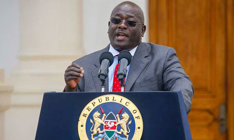 Outgoing Kenya Higher Commissioner to the U.K Manoah Esipisu